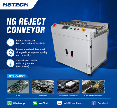 最新の企業ブログについて Ergonomic Variable-Speed NG PCB Separation Conveyor Hits Market from Hansome Technology