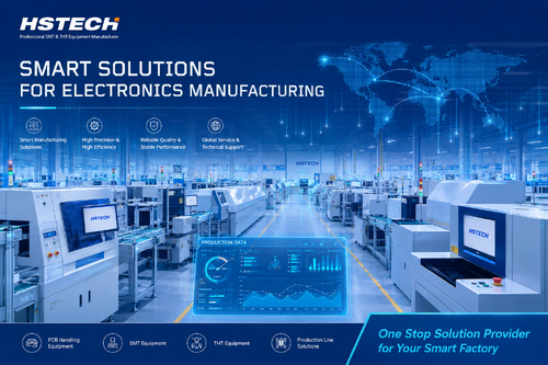 最新の企業ブログについて Smart Factories, Reshoring, and AI Inspection: 5 Trends Reshaping SMT/THT Production in 2026