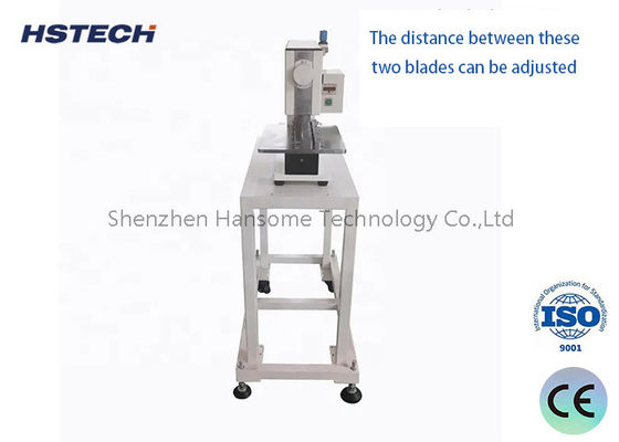 良い価格 極低切断力ストレスの付いた調整可能なブレード距離PCBデパネルリング機器 オンライン