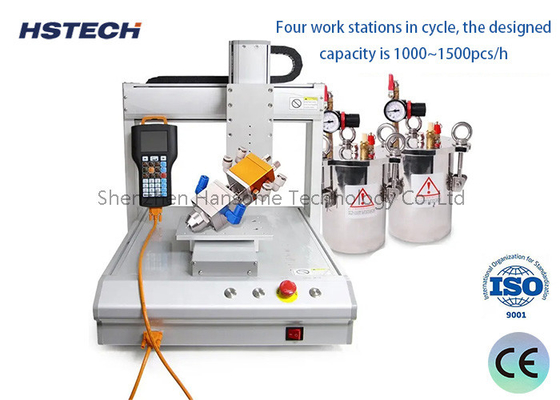 良い価格 LED電球粘着器 300RPM モーター速さ,20-90%湿度 オンライン