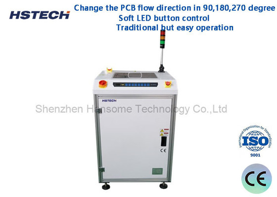 良い価格 電子組立のためのタッチスクリーン90度PCBターンコンベヤー オンライン