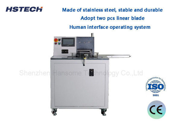 良い価格 人工インターフェイス 操作システム ステンレス 安定 耐久性 自動ギロチン PCB HS-A310 デパネライザー オンライン