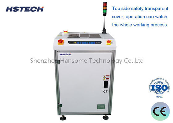 良い価格 LED ボタン コントロール 柔軟な固定レール 観測窓 PCB ターンコンベヤー オンライン