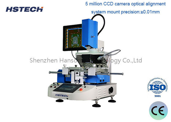 良い価格 ±0.01mmの取り付け精度を実現する、5つのモードステッピングモーターとCCDカラー光学アライメントシステムを搭載した、高速タッチスクリーンBGAリワークステーション オンライン