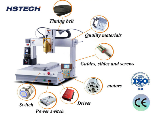 良い価格 4Axis Glue Dispensing Machine for SMT with Teach Pendant and Stepping Motor (SMT用の4軸接着剤を配給する機械) トイッチペンダントとステップモーター付き オンライン