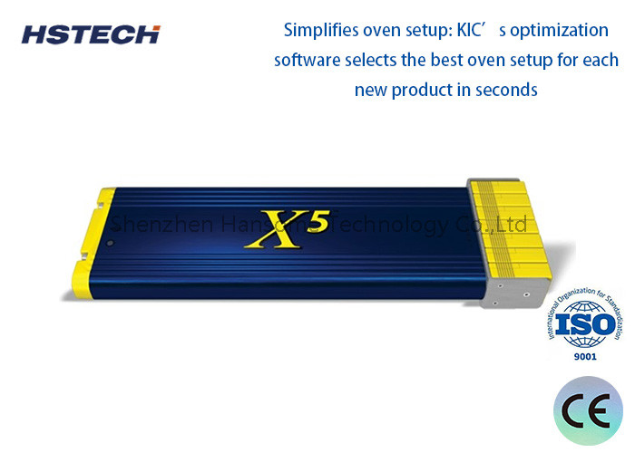高性能7チャネル型K型熱対KIC X5熱プロファイラーUSBケーブル付き