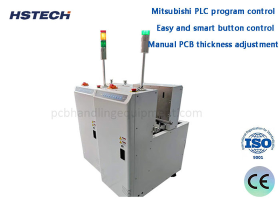 良い価格 手動PCB厚さ調整 SMEMA 三?? PLC PCBボードロード オンライン