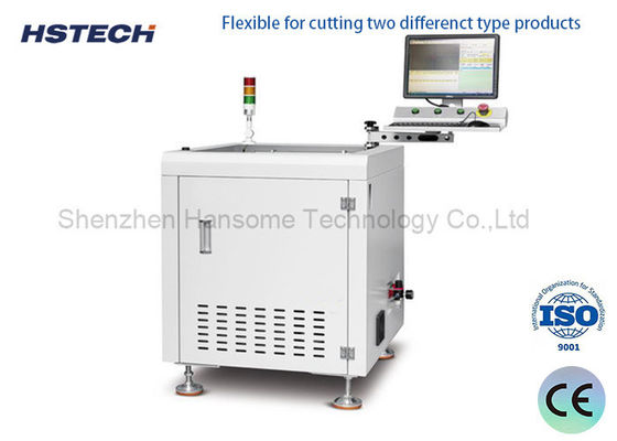 60000RPMステンレス鋼体PCBデパネリングルーターマシン 50x50~410x460mm 作業サイズ