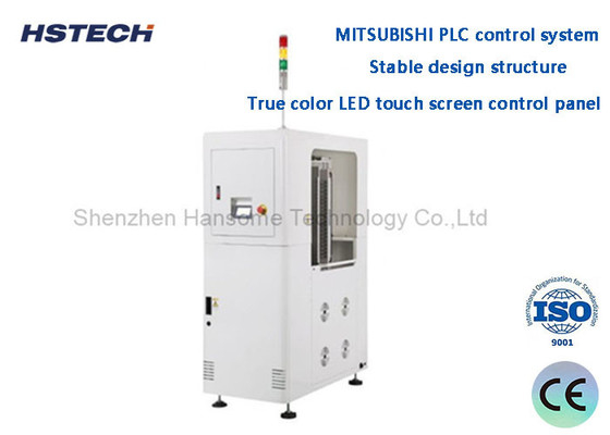 良い価格 MITSUBISHI PLC制御システム 安定した設計構造 FIFO LIFO,NG/OK とバイパス機能のPCBバッファマシン オンライン