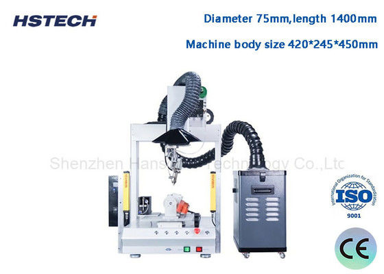 空気浄化用スモッグクリーナー付きの自動デスクトップ溶接ロボットHS-S331RA