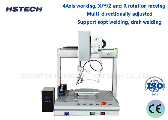 良い価格 4Axis 高速デスクトップ溶接機 タイムベルト付き自動溶接ロボット オンライン
