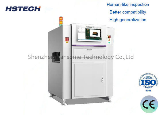 高性能インライン THT DIP AOI 波溶接後の22インチ FHD LCD自動溶接ロボット