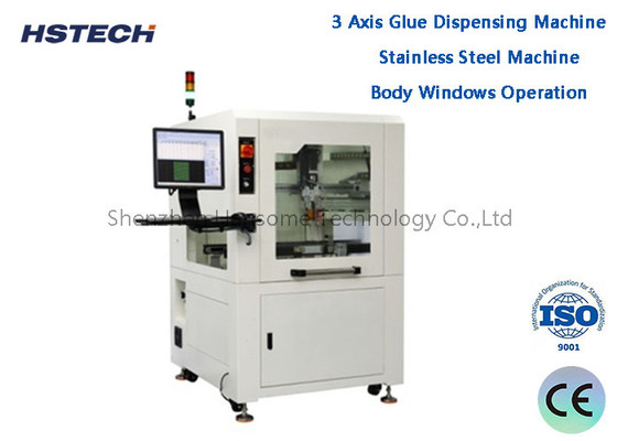 良い価格 高速PC制御液晶画面 高精度視覚粘着剤配送機 HS-VD331 オンライン