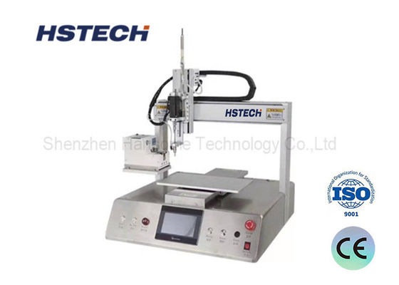 デスクトップと可視操作のスクリュー固定機械