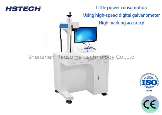 良い価格 3W UVレーザーマーキングマシン-HS-UV3W,安定した性能,500ワットの電力,速度2〜4倍,精度0.003MM オンライン